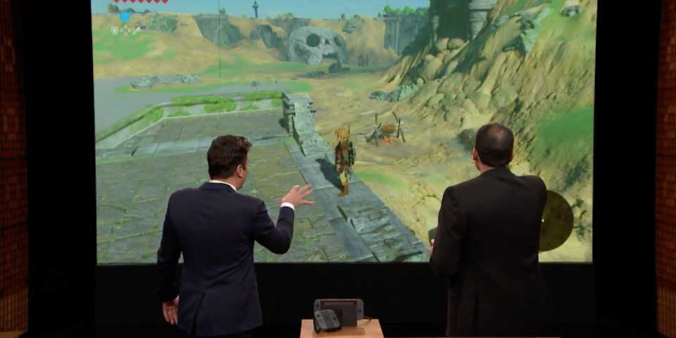 Video: el debut del Nintendo Switch en televisión