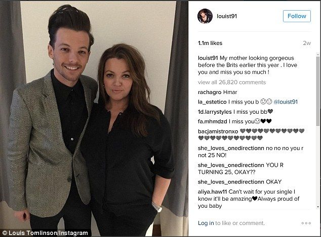 Muere mamá de Louis Tomlinson de One Direction - one