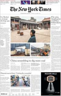 La crisis financiera de los estados y el petróleo en las primeras planas - p12