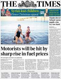 La crisis financiera de los estados y el petróleo en las primeras planas - p14