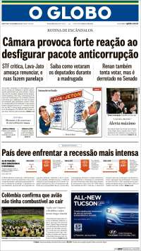 La crisis financiera de los estados y el petróleo en las primeras planas - p6