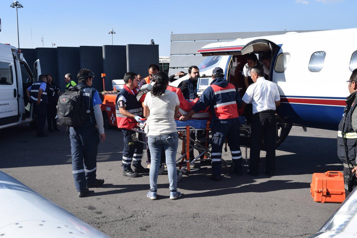 Trasladan a Texas a menor con quemaduras por explosión de Tultepec