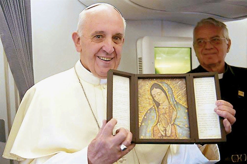 Papa Francisco celebra a la Virgen de Guadalupe - papa-2