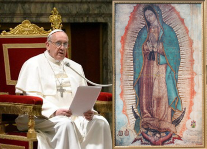 Papa Francisco celebra a la Virgen de Guadalupe - papa-3