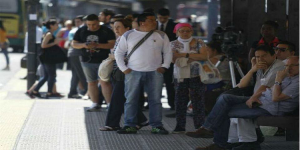 Paro de transporte público afecta Argentina Paro de transporte público afecta Argentina
