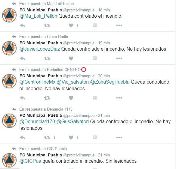 Incendio en zona militar de Puebla - pc-puebla-incendio