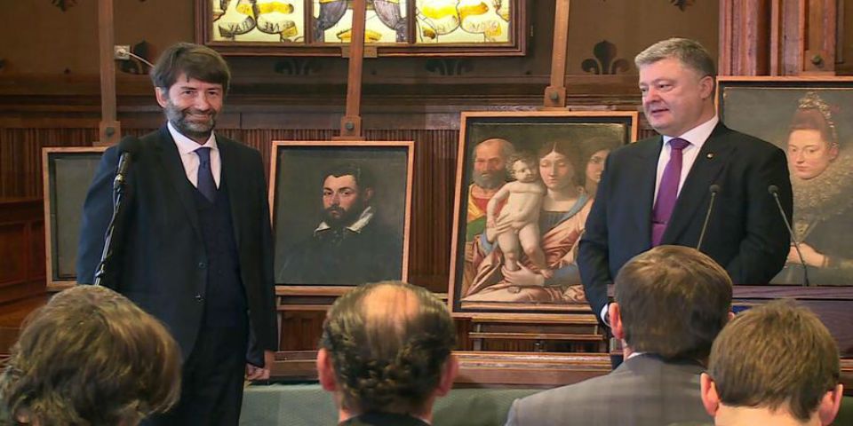 Regresan a Italia obras de arte robadas valuadas en 17.7 mdd Regresan a Italia obras de arte robadas valuadas en 17.7 mdd