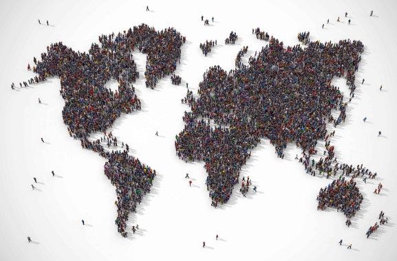 Población mundial es de 7 mil 400 millones de personas