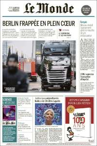 Explosión en Tultepec y Berlín en las primeras planas de México y el mundo - portadas-21-dic-francia