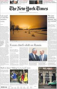 Tultepec y Berlín en las primeras planas de México y el mundo - portadas-22-dic-tnyt