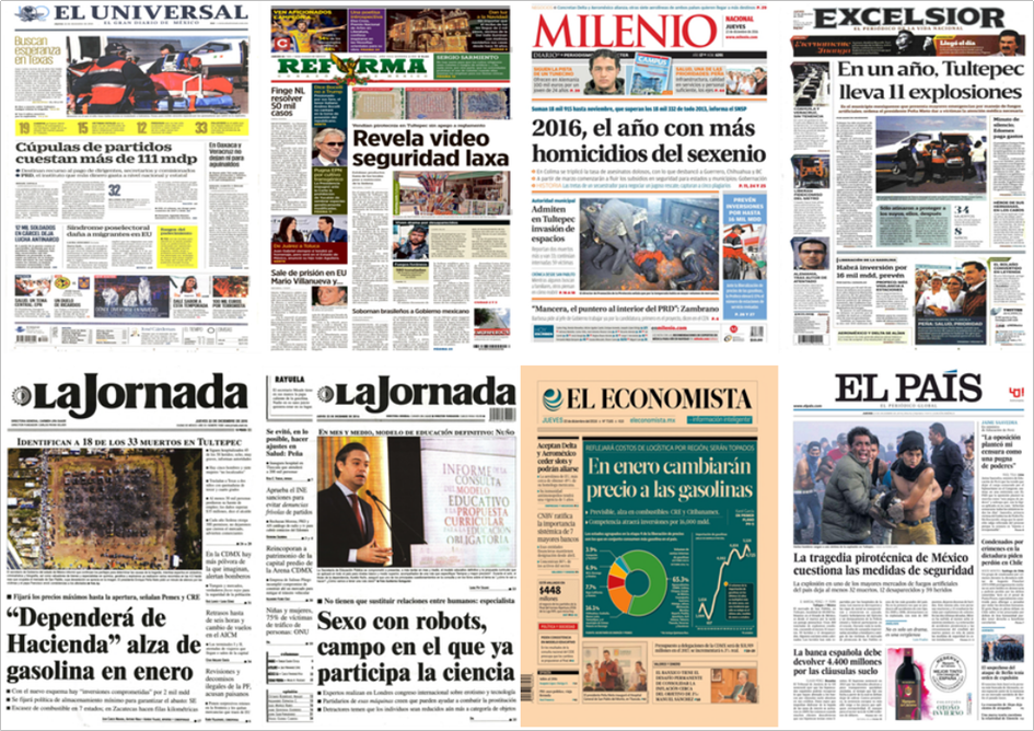 Tultepec y Berlín en las primeras planas de México y el mundo