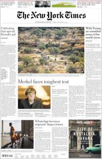 Tultepec, Pemex y embajador ruso asesinado en las primeras planas - portadas-23-dic-tnyt