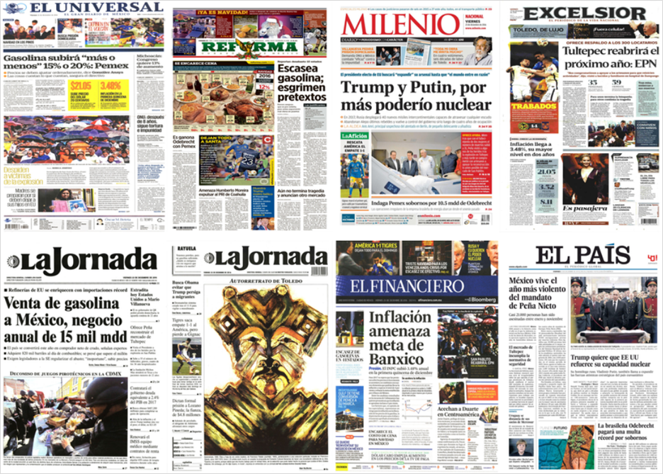 Tultepec, Pemex y embajador ruso asesinado en las primeras planas