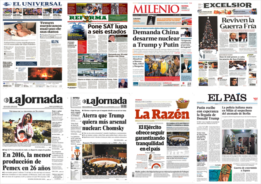 Trump, ONU y EE.UU. en las primeras planas del sábado