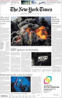 Mando Único y desabasto de gasolinas en primeras planas del martes - portadas-27-dic-tnyt