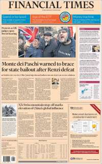 Pemex y Matteo Renzi en las primeras planas de México y el mundo - portadas-6-dic-financial