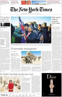 Pemex y Matteo Renzi en las primeras planas de México y el mundo - portadas-6-dic-tnyt