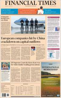 Pemex y Merkel en las primeras planas del miércoles - portadas-7-dic-financial