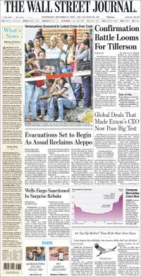 Ana Guevara y Alepo en las primeras planas de México y el mundo - primeras-planas-14-dic-wsj