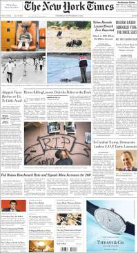 Bono a diputados y FED en las primeras planas de México y el mundo - primeras-planas-15-dic-nyt