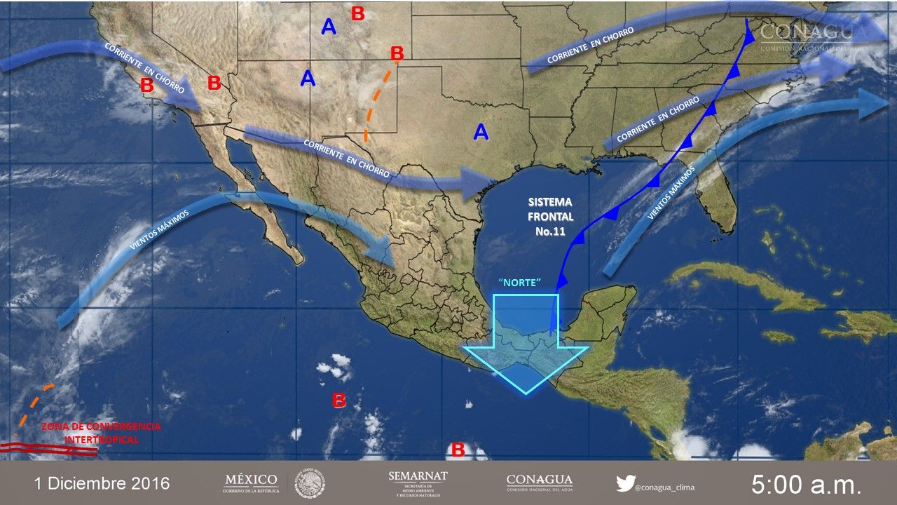 Continuará el ambiente frío en el norte, centro y oriente del país - pronostico-0112