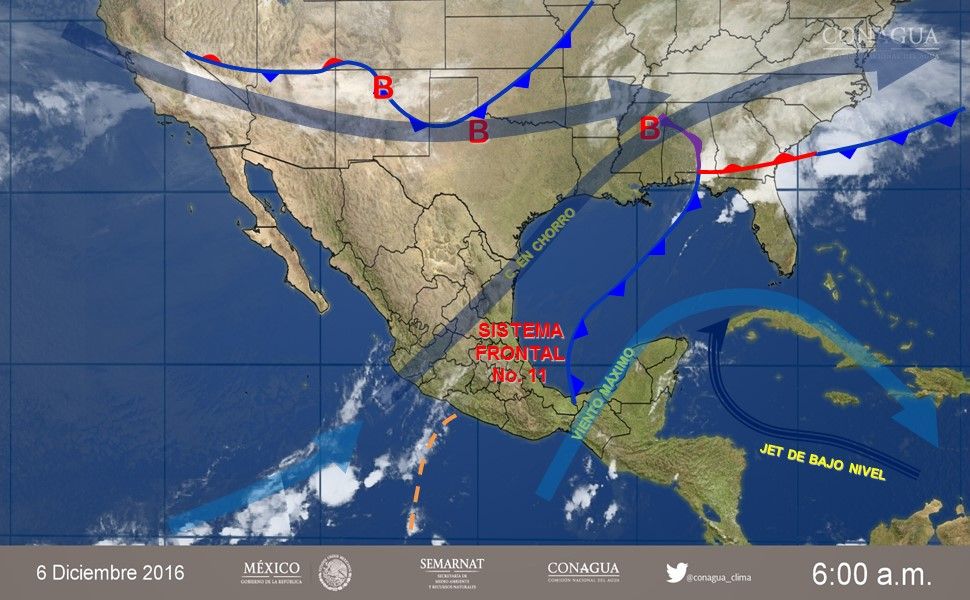 Se mantendrán las bajas temperaturas en gran parte del país - pronostico-0612-1
