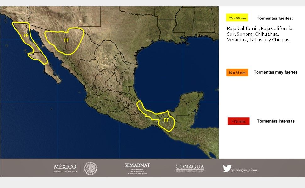 Frente frío 16 mantendrá temperaturas frescas en gran parte del país - pronóstico-2312