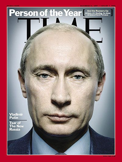 Personajes polémicos en la portada de Time - putin