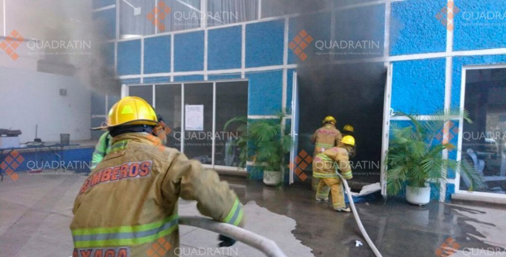 Queman paquetería electoral en el PAN de Oaxaca - quadratín-1024x521