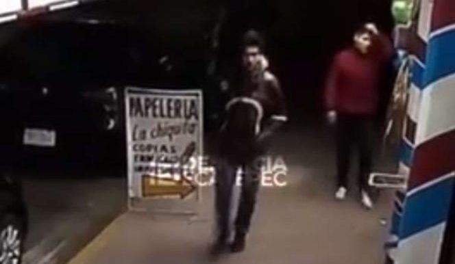 Video: roban local y a peatón en Ecatepec