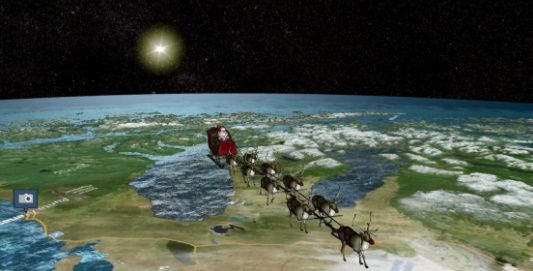 Cómo surgió el rastreador de Santa Claus