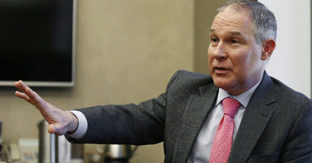 Trump elige a Scott Pruitt como titular de la Agencia de Protección Ambiental - scott-pruitt-1024x535