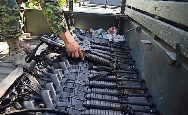 Tráfico de armas se castigará hasta con 30 años de cárcel: Senado - sedena-2