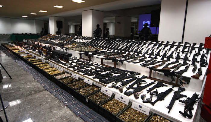 Tráfico de armas se castigará hasta con 30 años de cárcel: Senado