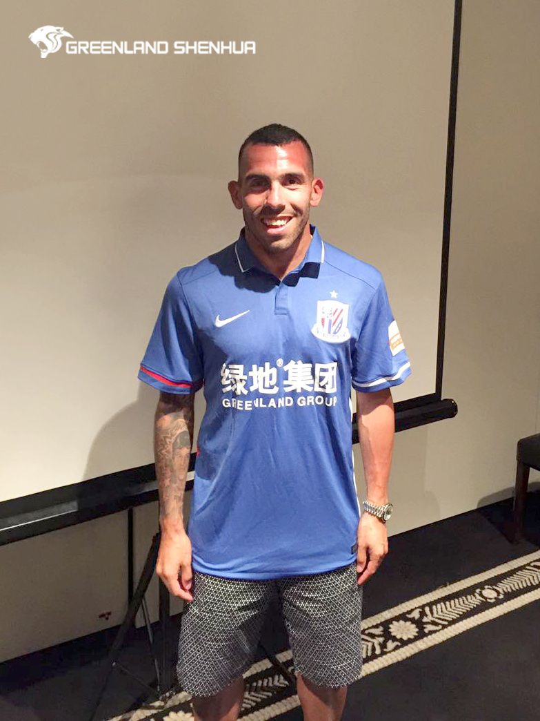 Carlos Tevez se convierte en el jugador mejor pagado de la historia - shannghai-shenhua