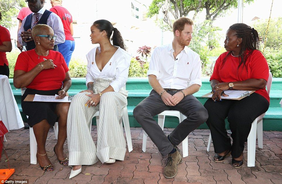Rihanna y el príncipe Enrique se hacen la prueba del sida en Barbados - sida