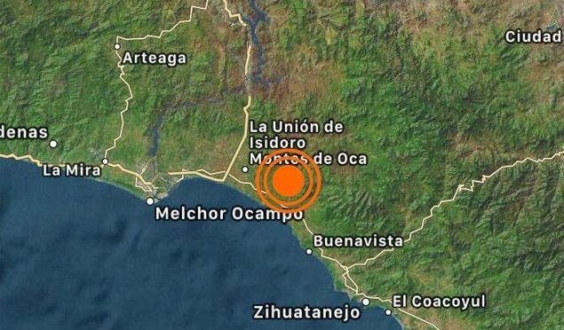 Sismo de 4.8 grados sacude Guerrero