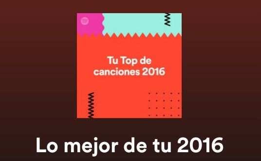Spotify lanza ‘Lo mejor de tu 2016’