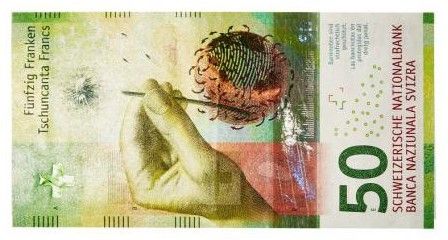 Los nominados al mejor billete del mundo - suiza
