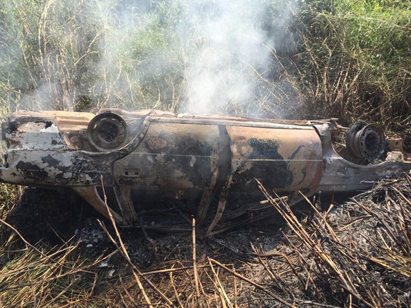 Ejecutan y queman a policías en Tabasco