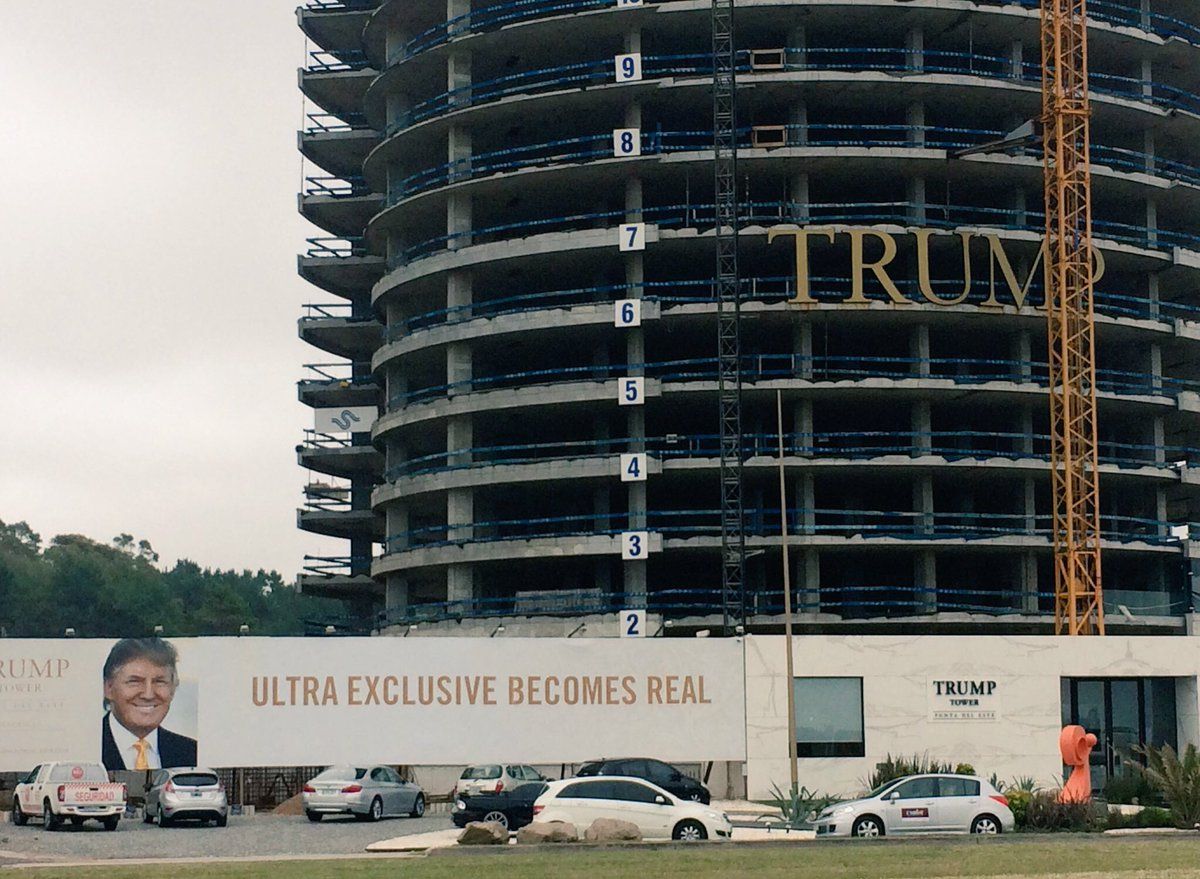 Evacúan Trump Tower en Uruguay por amenaza de bomba - trump-tower-uruguay