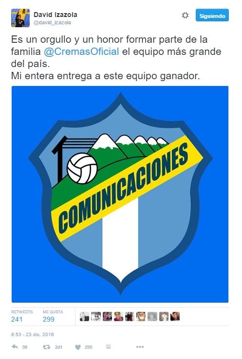 David Izazola vuelve al futbol - tuit-comunicaciones-3