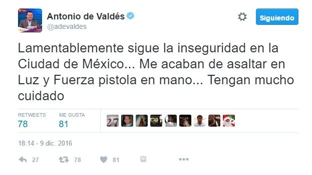 Asaltan a Toño de Valdés - tuit-toño-de-valdés