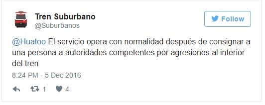 Hombre golpea a mujer en Buenavista - tuit