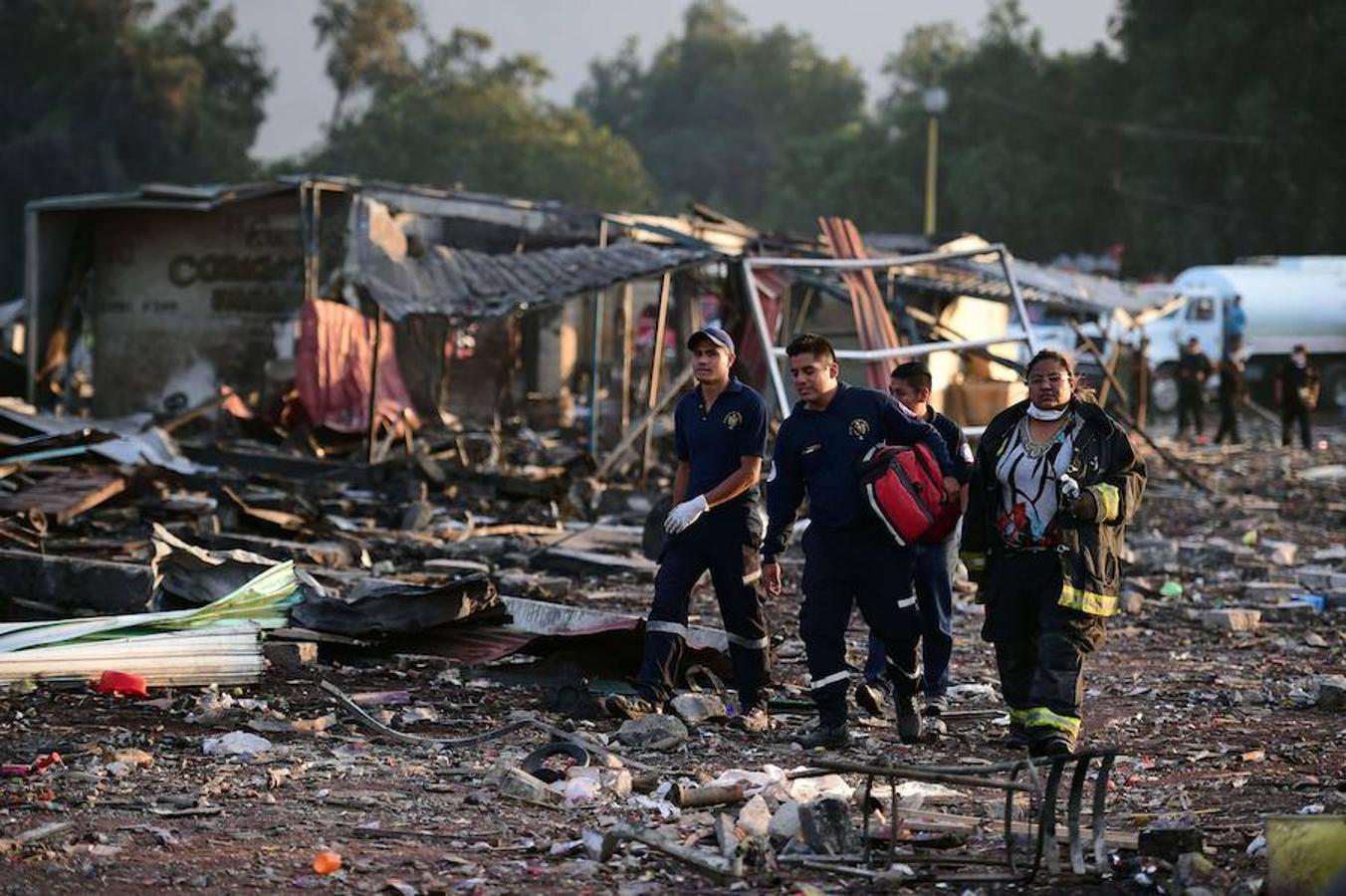 Galería: imágenes de la tragedia en Tultepec - tulte9