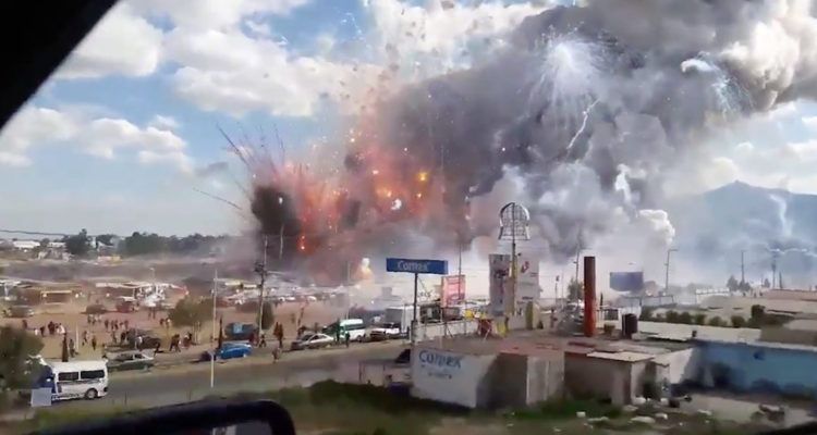 Identifican a cuatro muertos más de la explosión en Tultepec