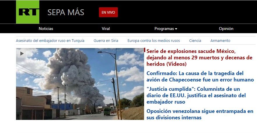 Reacciones de la prensa internacional por las explosiones en Tultepec - tultepec-ft