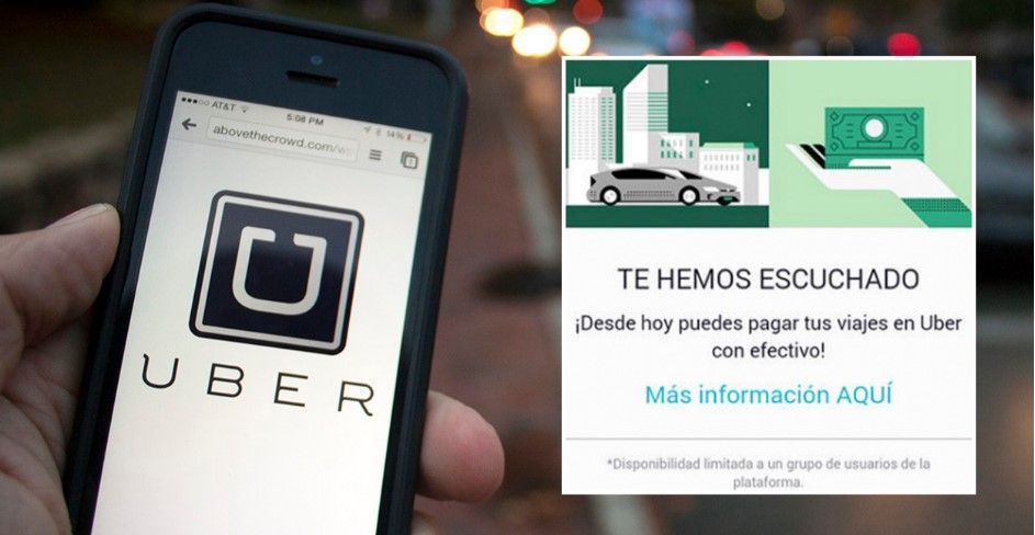 Desventajas de pagar en efectivo en Uber
