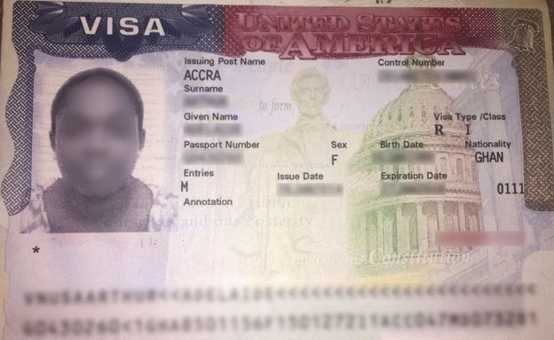 Falsa embajada de EE.UU. operaba en Ghana desde hace 10 años - visa