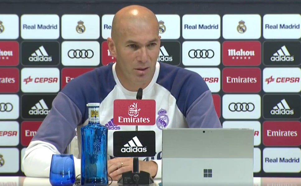 Zidane no quiso revelar la alineación para el Clásico - zidane-conferencia-de-prensa-previa-barcelona